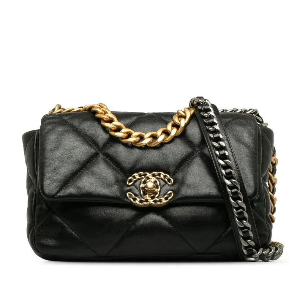 Chanel Matelasse Coco Mark Chain Shoulder Bag